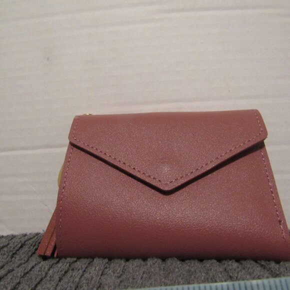 Women's Pink Card Holder wallet - Picture 1 of 5